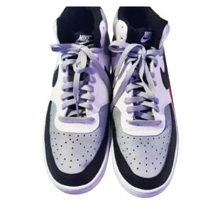 Nike Men’s court Vision Mids. (NWOT) (Grey,black and White)